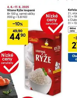 Tesco Vitana rýže loupaná nabídka