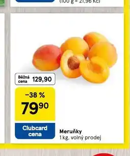 Tesco Meruňky nabídka