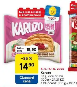Tesco Karuzo nabídka