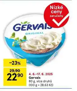 Tesco Gervais nabídka