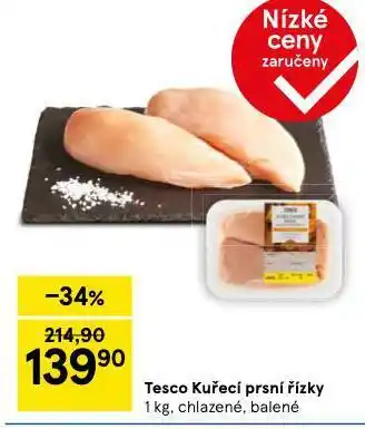 Tesco Kuřecí prsní řízky nabídka