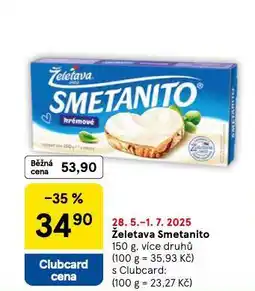 Tesco Želetava smetanito nabídka