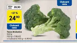Tesco Brokolice nabídka