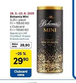 Tesco Bohemia mini nabídka