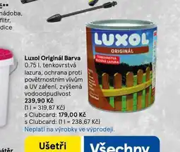 Tesco Luxol originál barva nabídka