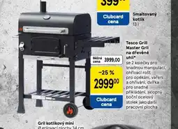 Tesco Gril na dřevěné uhlí nabídka