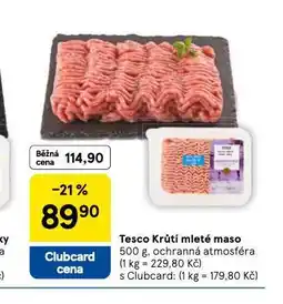 Tesco Krltí mleté maso nabídka