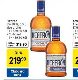 Tesco Heffron nabídka