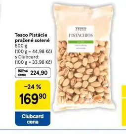 Tesco Pistácie pražené solené nabídka