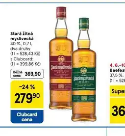 Tesco Stará žitná myslivecká nabídka