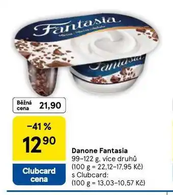 Tesco Danone fantasia nabídka