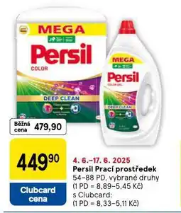 Tesco Persil prací prostředek nabídka