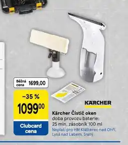 Tesco Kärcher čistič oken nabídka
