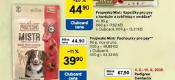 Tesco Propesko mistr pochoutky pro psy nabídka