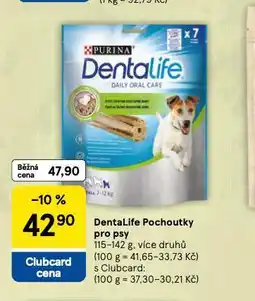 Tesco Dentalife pochoutky pro psy nabídka