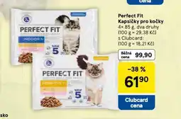 Tesco Perfect fit kapsičky pro kočky nabídka