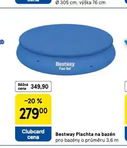 Tesco Bestway plachta na bazén nabídka