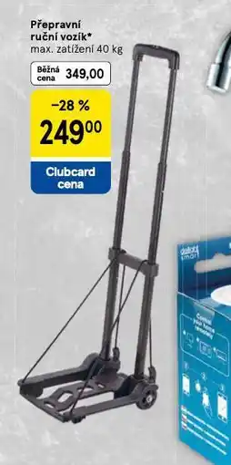 Tesco Přepravní ruční vozík nabídka