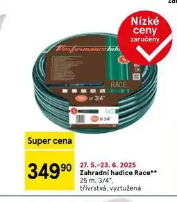 Tesco Zahradní hadice race nabídka