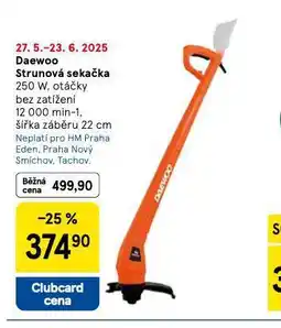Tesco Daewoo strunová sekačka nabídka