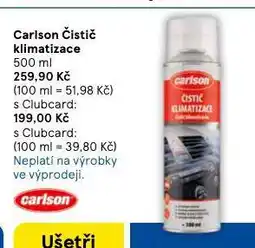 Tesco Carslson čistič klimatizace nabídka