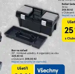 Tesco Box na nářadí nabídka