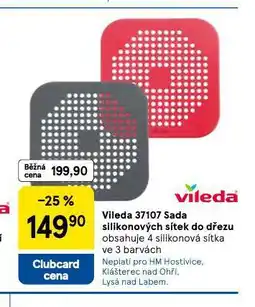 Tesco Vileda sada silikonových sítek do dřezu nabídka