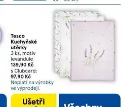 Tesco Kuchyňské utěrky nabídka