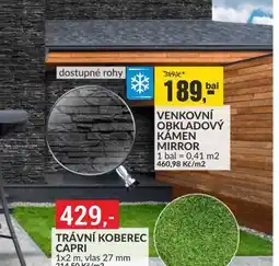 Baumax Venkovní obklad kámen mirror nabídka