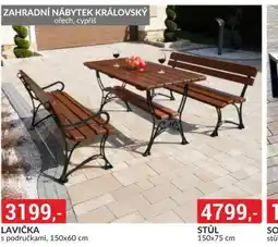 Baumax Lavička s područkami nabídka