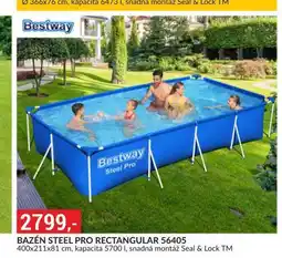 Baumax Bazén steel pro rectangular nabídka