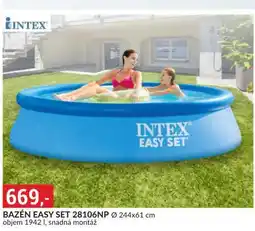 Baumax Bazén easy set nabídka