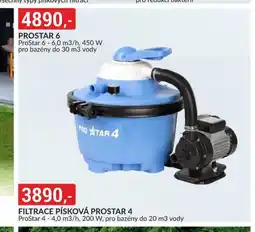 Baumax Filtrace písková prostar 6 nabídka