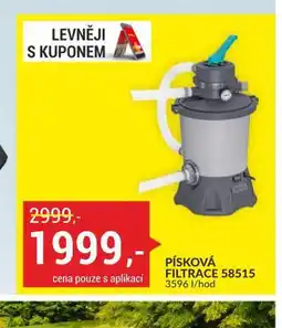 Baumax Písková filtrace nabídka