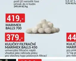 Baumax Kuličky filtrační marimex balls nabídka