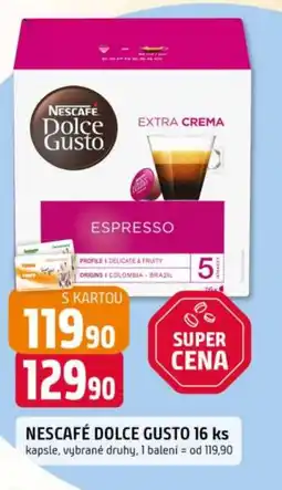 Trefa NESCAFÉ Dolce gusto nabídka