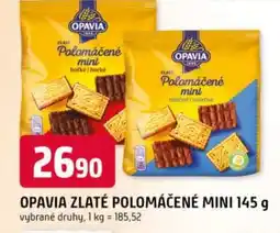 Trefa OPAVIA Zlaté polomáčené mini nabídka