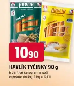Trefa HAVLÍK tyčinky nabídka