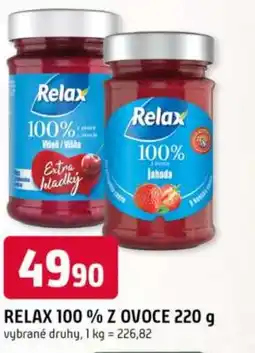 Trefa Relax 100% z ovoce nabídka