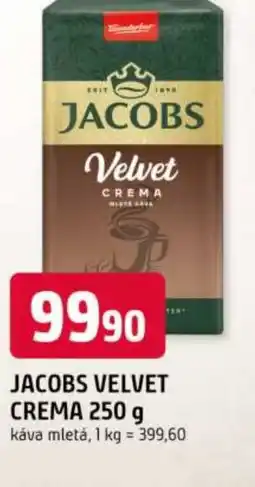 Trefa JACOBS Velvet crema nabídka