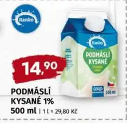 Trefa RANKO Podmáslí kysané 1% nabídka