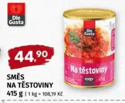 Trefa Směs na těstoviny nabídka