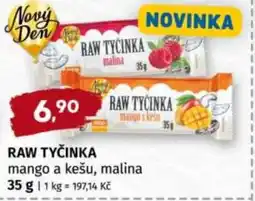 Raw tyčinka