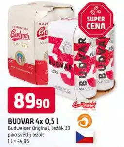 Trefa BUDVAR nabídka
