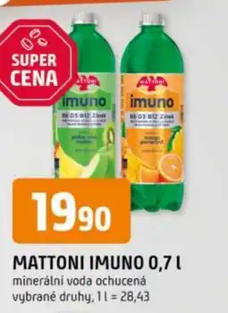 Trefa MATTONI Imuno nabídka