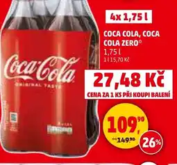 Penny Market COCA COLA, COCA COLA Zero nabídka