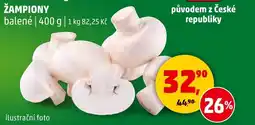 Penny Market Žampiony nabídka