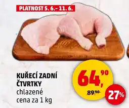 Penny Market Kuřecí zadní čtvrtky nabídka