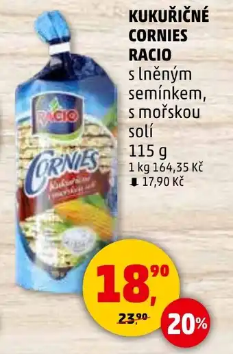 Penny Market RACIO Kukuřičné cornies nabídka