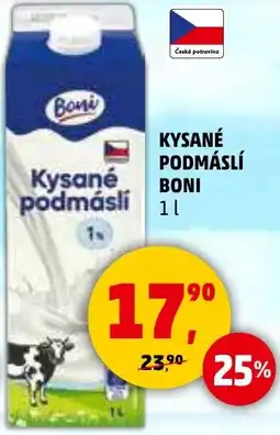 Penny Market BONI Kysané podmáslí nabídka